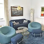 Villa Strandeck F 662 WG 1 mit Meerblick, Terrasse, Wintergarten
