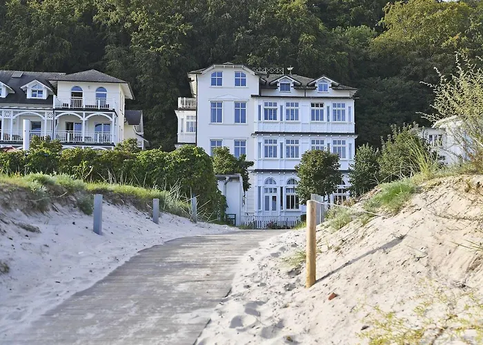 Villa Strandeck F 662 WG 1 mit Meerblick, Terrasse, Wintergarten
